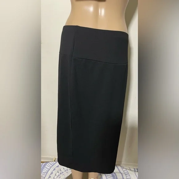 Sz 3XL SHEIN curvy Firerie Plus High Waist Pencil Skirt  black - Picture 4 of 10